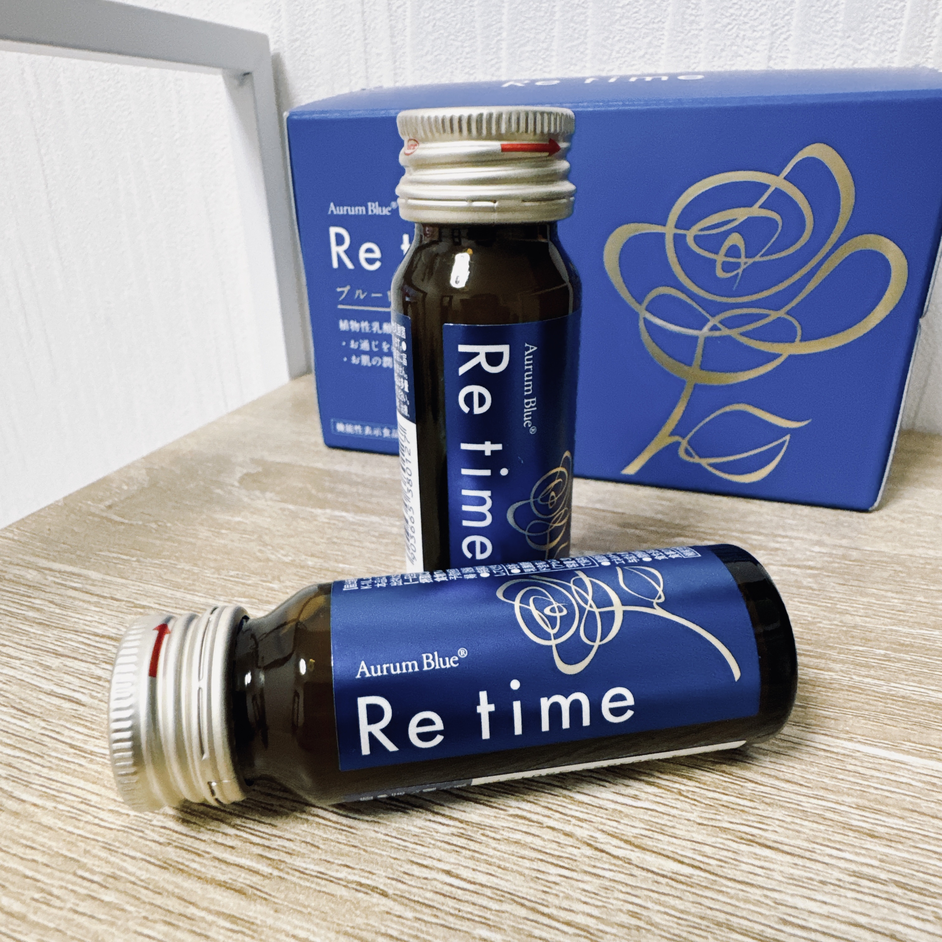 Re time ブルーローズドリンク/オーラムブルー/美容ドリンクを使ったクチコミ（2枚目）