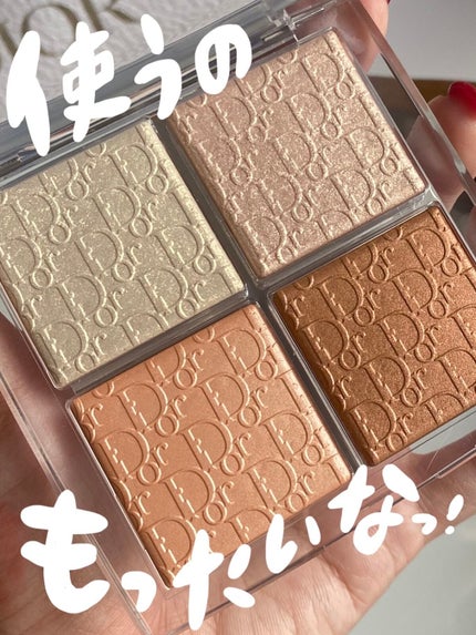 ディオール バックステージ フェイス グロウ パレット/Dior/ハイライトを使ったクチコミ(1枚目)