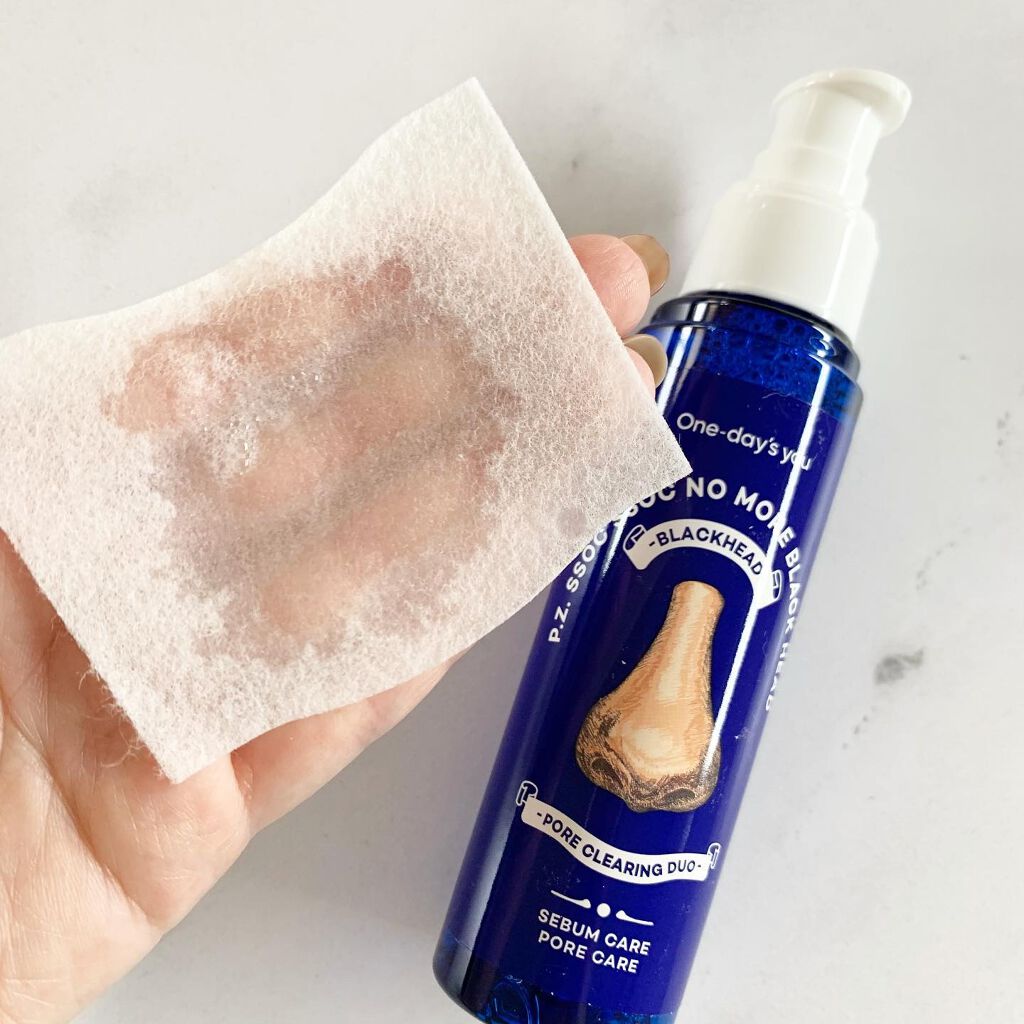 ノーモアブラックヘッド(ノーズピーリング)/One-day's you/スクラブ・ゴマージュを使ったクチコミ(4枚目)