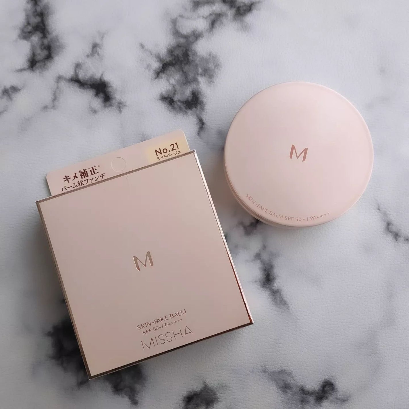 ミシャ M スキンフェイクバーム/MISSHA/クリーム・エマルジョンファンデーションを使ったクチコミ(1枚目)