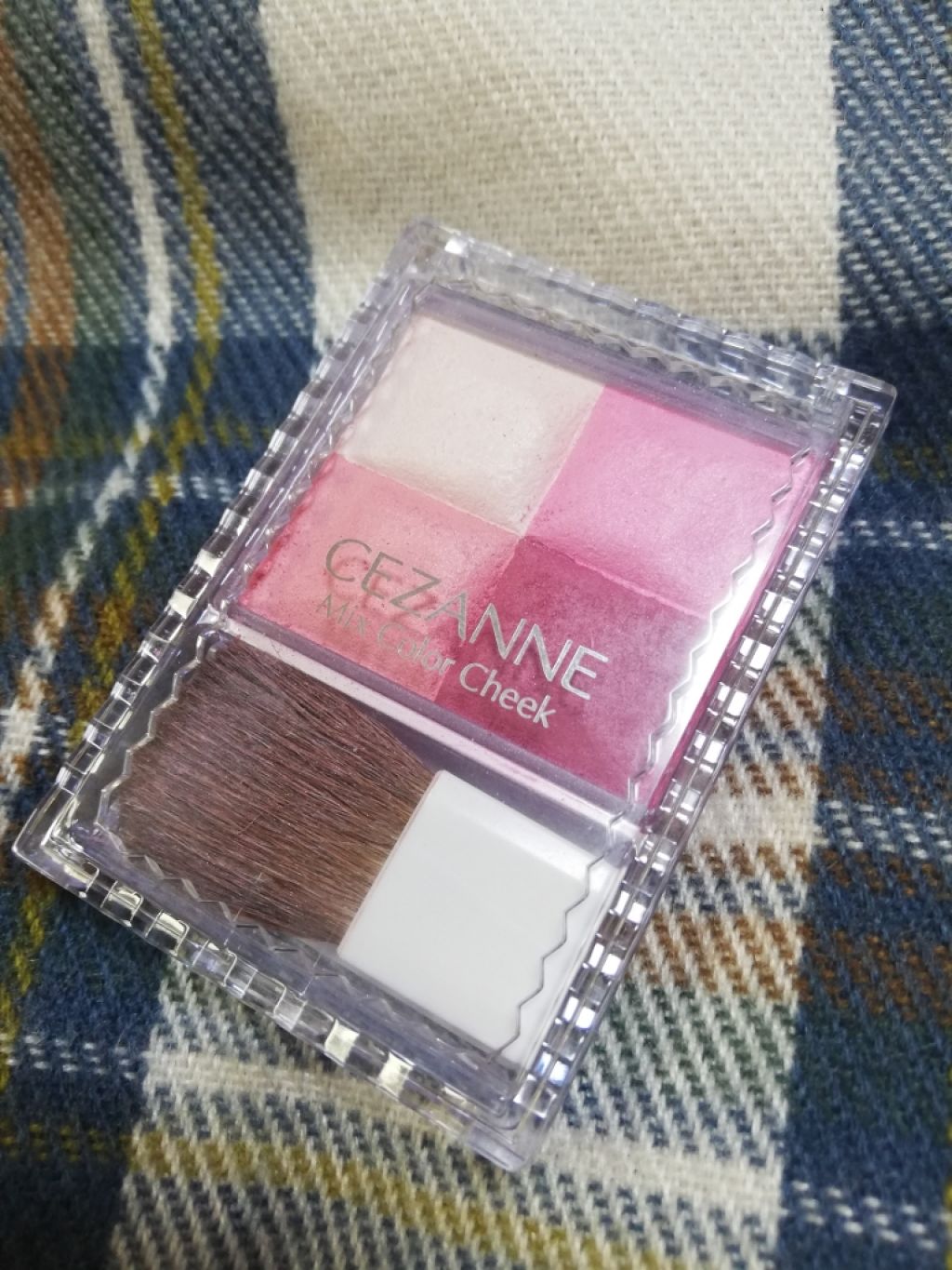 ミックスカラーチーク/CEZANNE/パウダーチークを使ったクチコミ（1枚目）