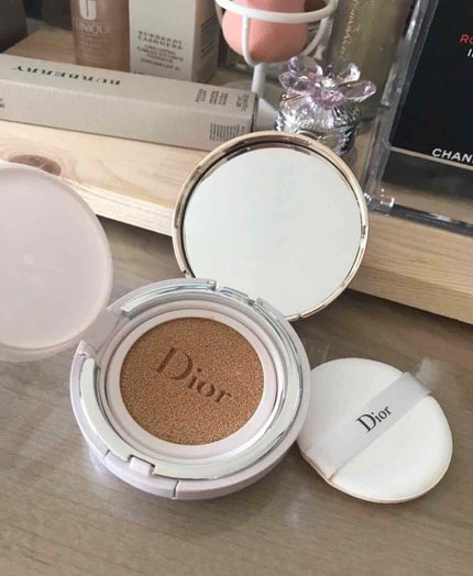 カプチュール ドリームスキン モイスト クッション SPF50 /PA+++ /Dior/クッションファンデーションを使ったクチコミ(1枚目)