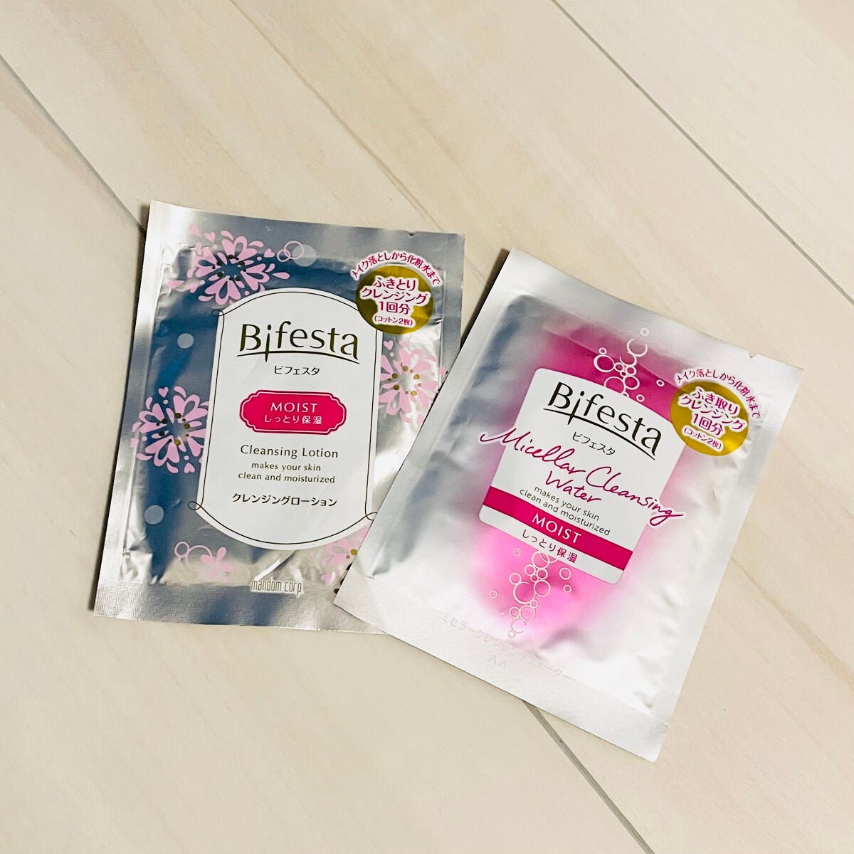 ミセラークレンジングシート セラムモイスト/ビフェスタ/クレンジングシートを使ったクチコミ(1枚目)