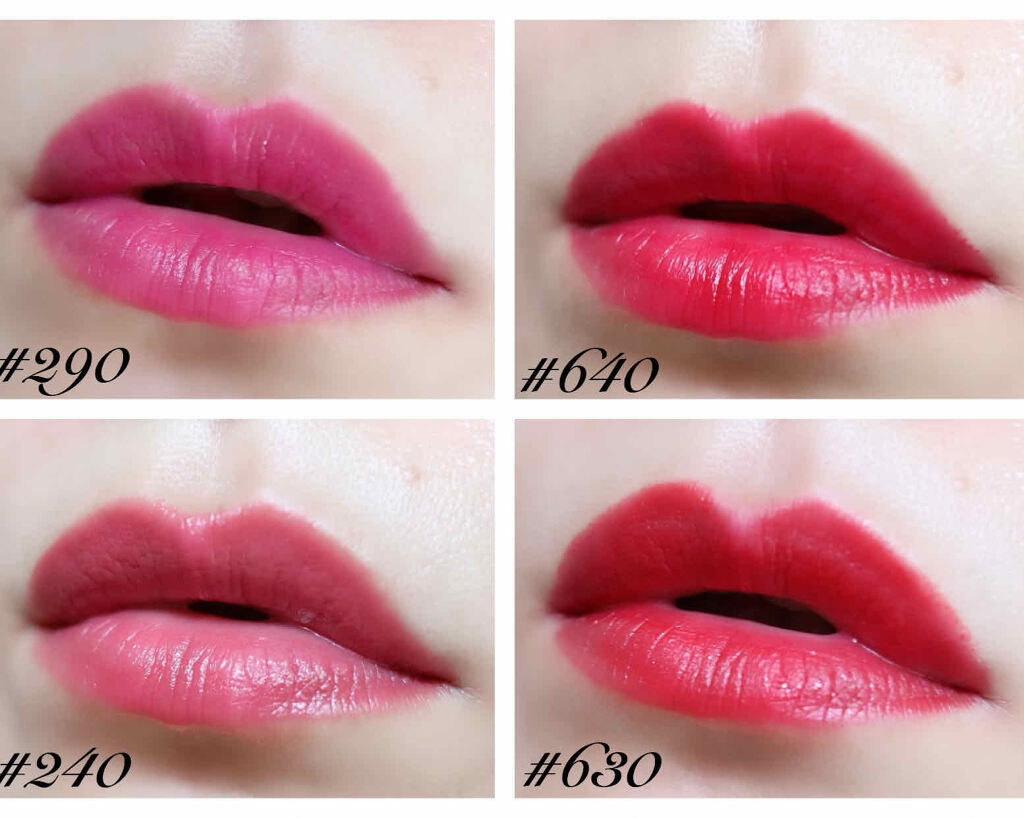 パッションリップ クリームトゥパウダー マットリップペン 290 Fuchsia Crush/DOLCE&GABBANA BEAUTY/口紅を使ったクチコミ（3枚目）