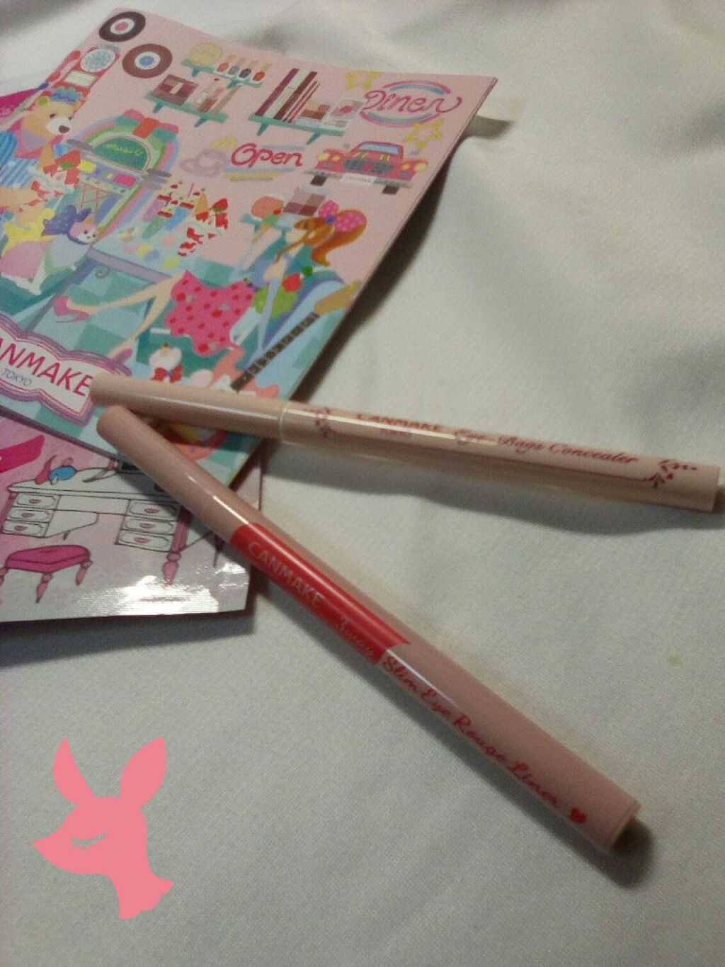 3wayスリムアイルージュライナー/キャンメイク/リキッドアイライナーを使ったクチコミ(1枚目)