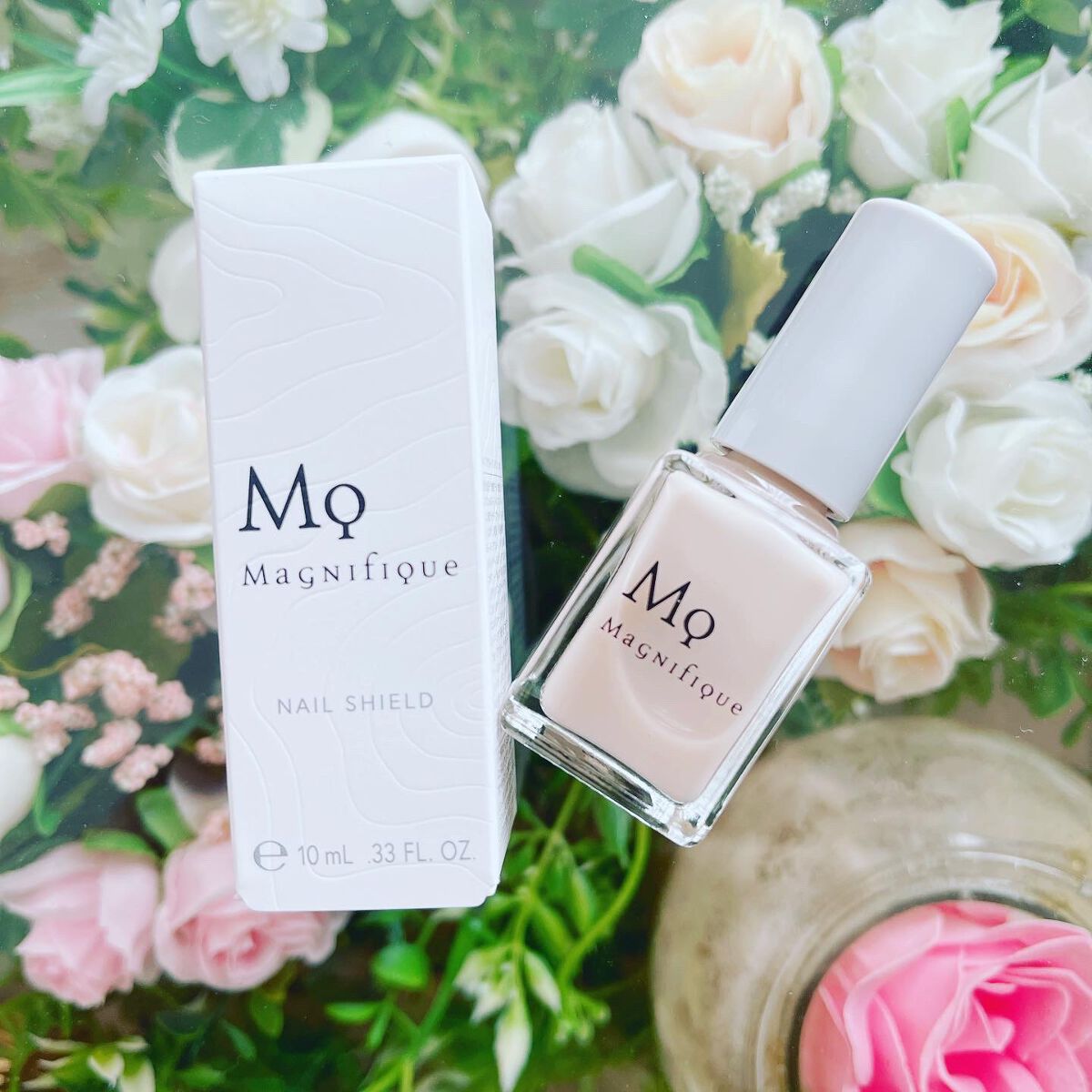 ネイルシールド/マニフィーク/オールインワンネイルを使ったクチコミ(1枚目)