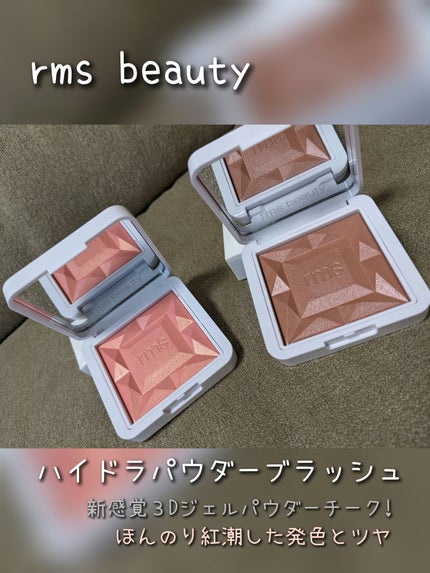 ハイドラパウダーブラッシュ/rms beauty/パウダーチークを使ったクチコミ(1枚目)