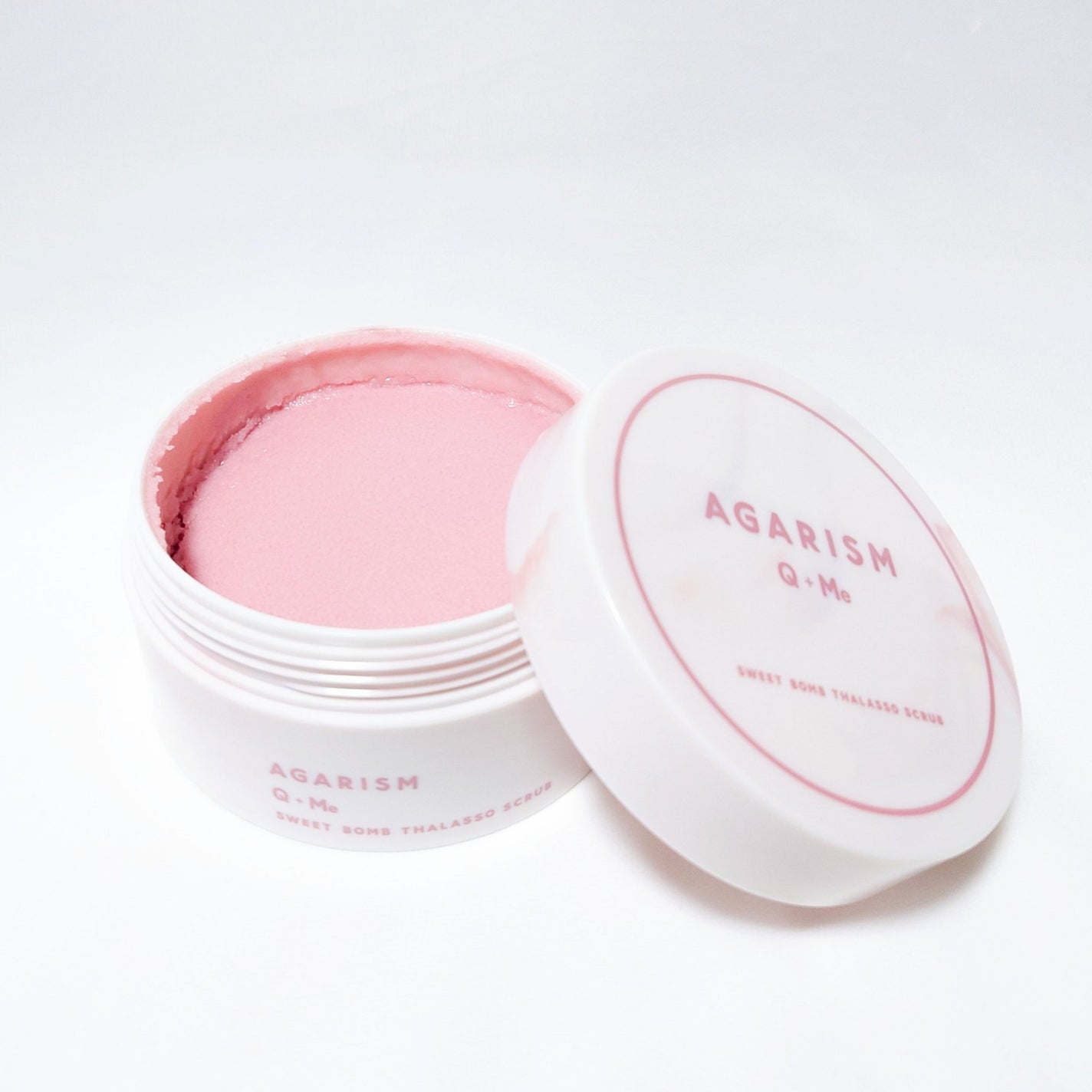 キューミースウィートボムタラソスクラブ ピオニーブーケの香り/AGARISM/ボディスクラブを使ったクチコミ(1枚目)