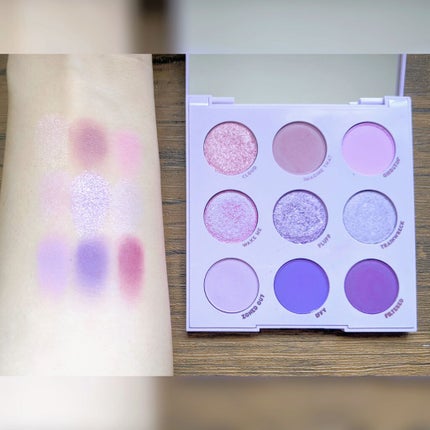 Lilac You A Lot Shadow Palette/ColourPop/アイシャドウパレットを使ったクチコミ(2枚目)
