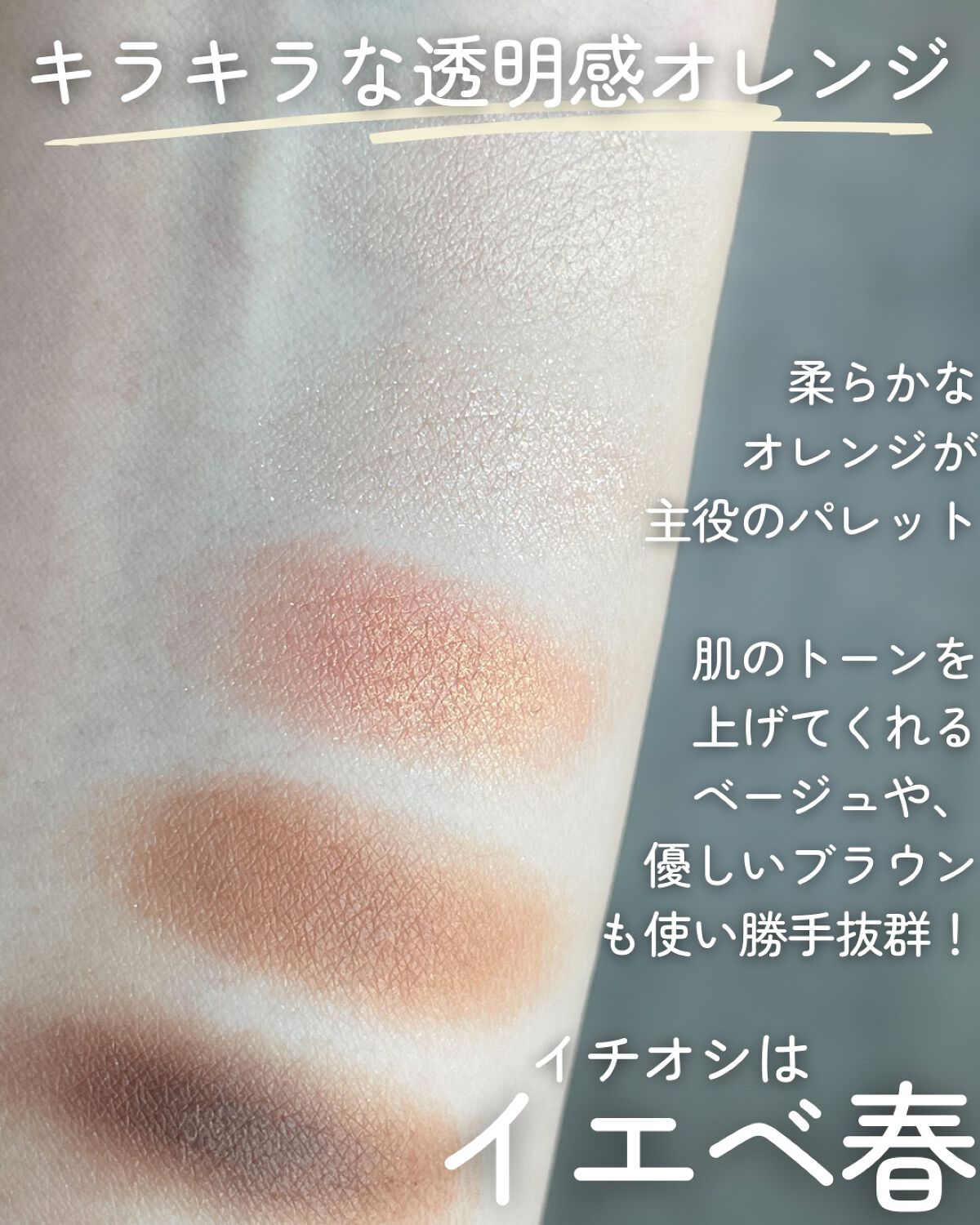 パノラマデザイン アイパレット/Visée/アイシャドウパレットを使ったクチコミ(3枚目)