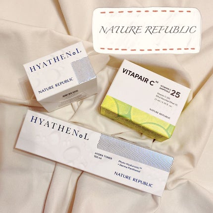 ヒアテノール ハイドラクリーム/ネイチャーリパブリック/フェイスクリームを使ったクチコミ(1枚目)