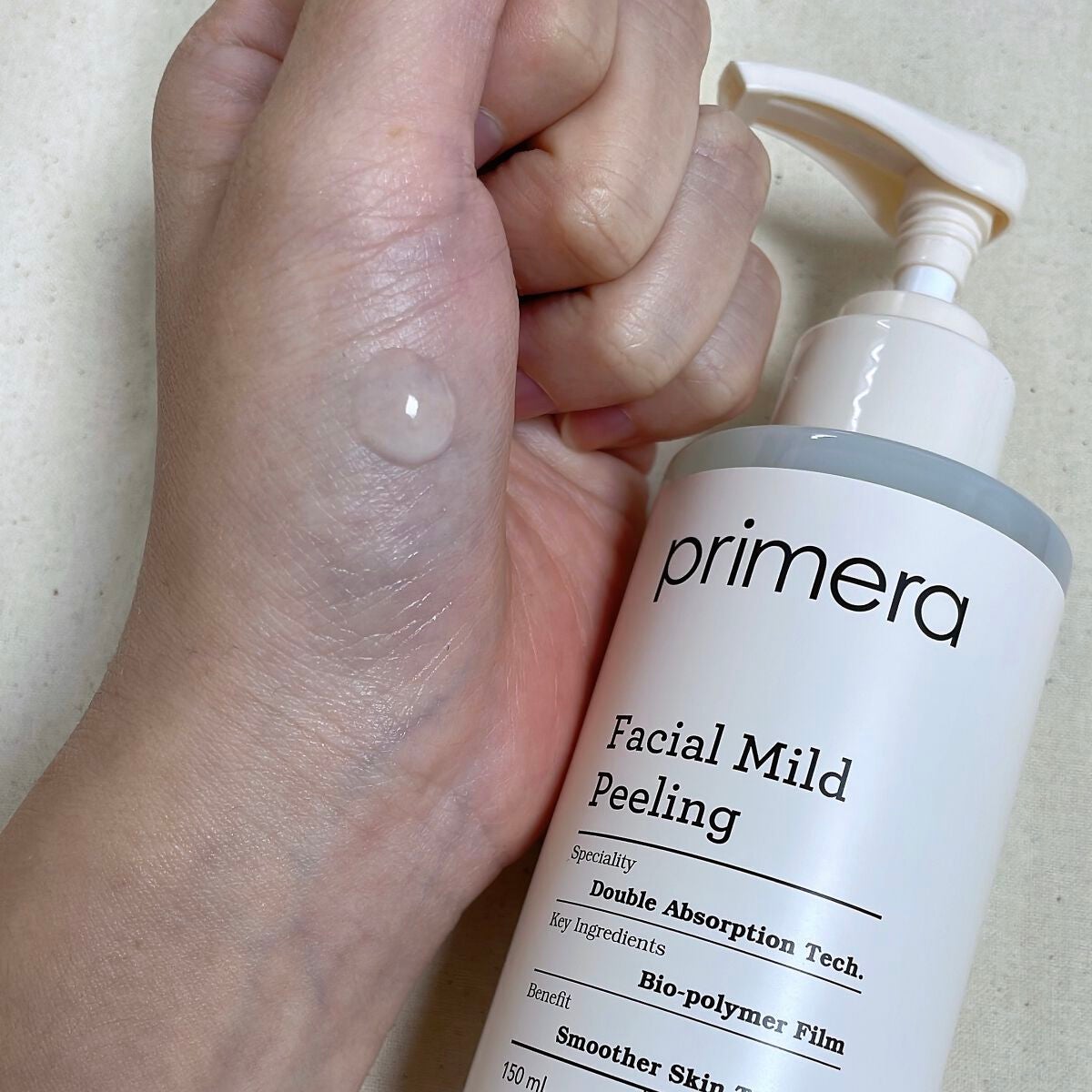 フェイシャルマイルドピーリング/primera/ピーリングを使ったクチコミ(3枚目)