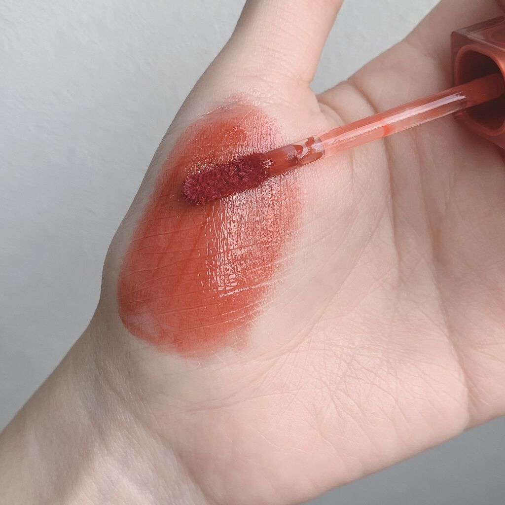 デュイフルウォーターティント 04 チリアップ/rom&nd/リップティントを使ったクチコミ（2枚目）