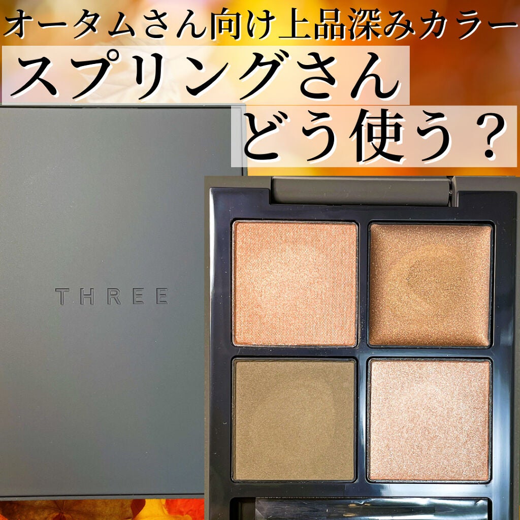 ディメンショナルビジョンアイパレット/THREE/アイシャドウパレットを使ったクチコミ(1枚目)