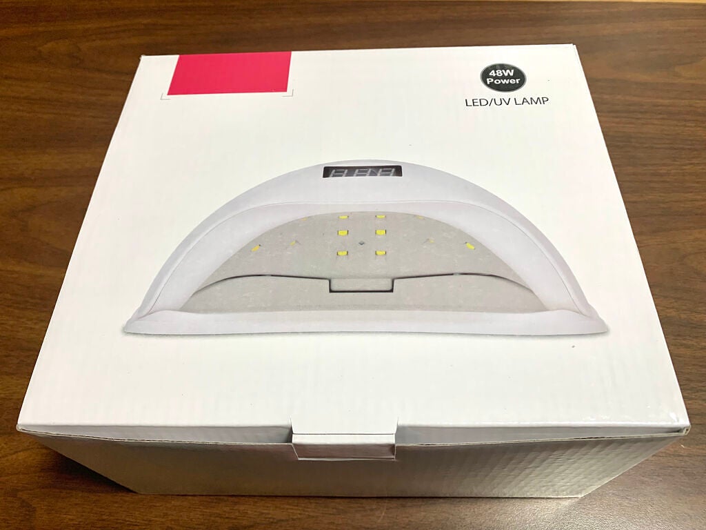 LED + UVネイルライト 48W/La Curie/ネイル用品を使ったクチコミ(10枚目)