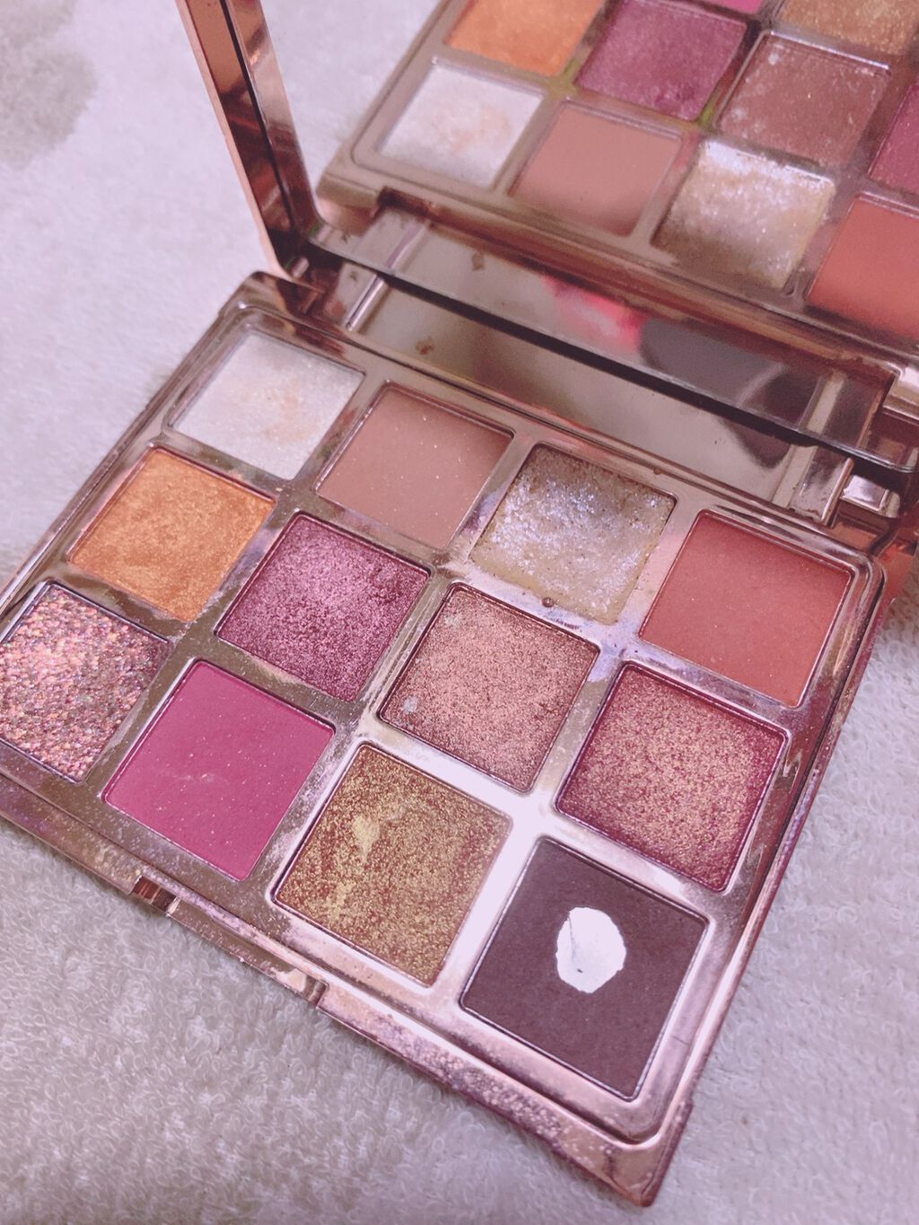 MACK ANDY ネックレスバッグ12色アイシャドウ