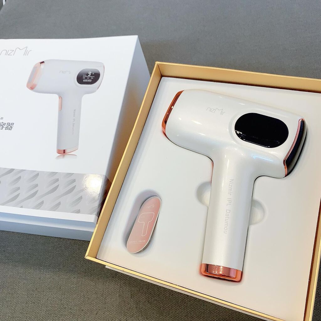 サファイヤIPL光脱毛器/NiZmir/家庭用脱毛器を使ったクチコミ(2枚目)