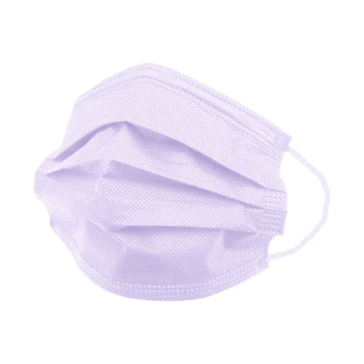 Pleats Color Mask ペールラベンダー