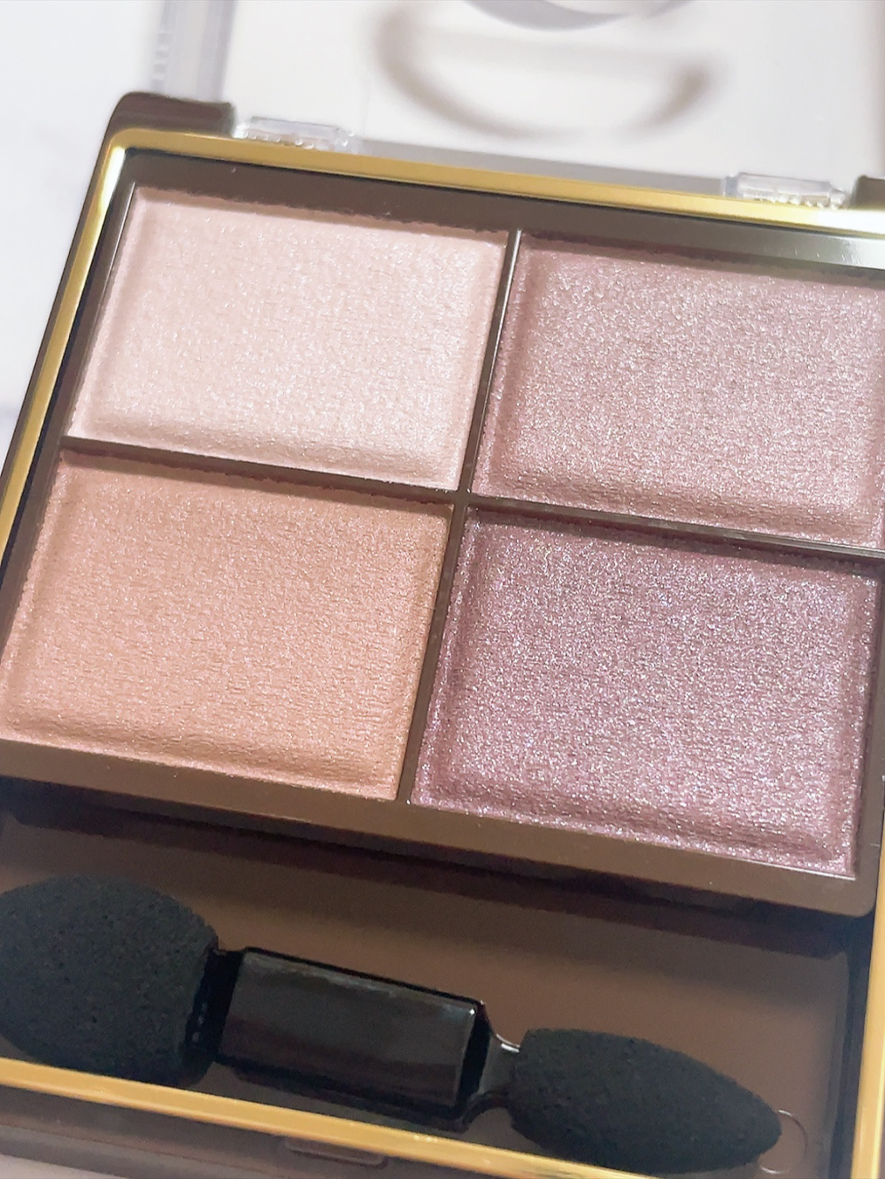 スキニーリッチシャドウ/excel/アイシャドウパレットを使ったクチコミ（3枚目）