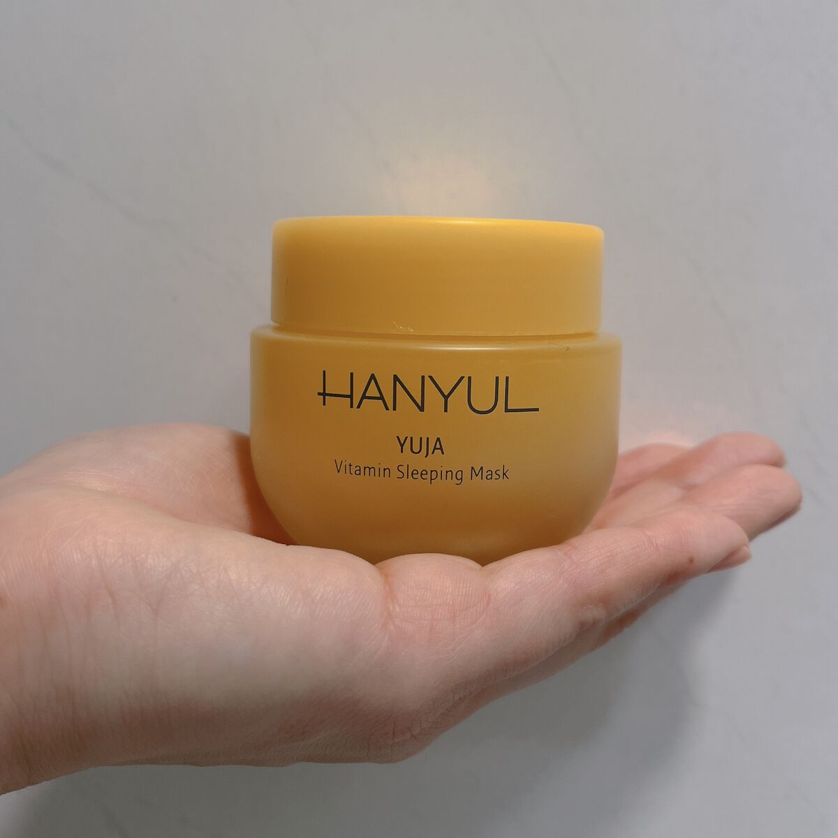 月光ゆず睡眠パック/HANYUL(ハンユル)/フェイスクリームを使ったクチコミ（1枚目）