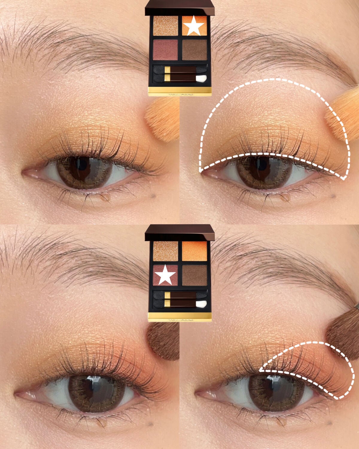 アイ カラー クォード/TOM FORD BEAUTY/アイシャドウパレットを使ったクチコミ(3枚目)