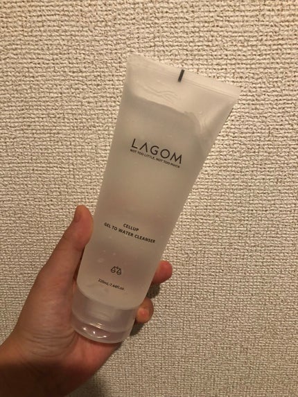 ラゴム ジェルトゥウォーター クレンザー(朝用洗顔)/LAGOM /その他洗顔料を使ったクチコミ(2枚目)