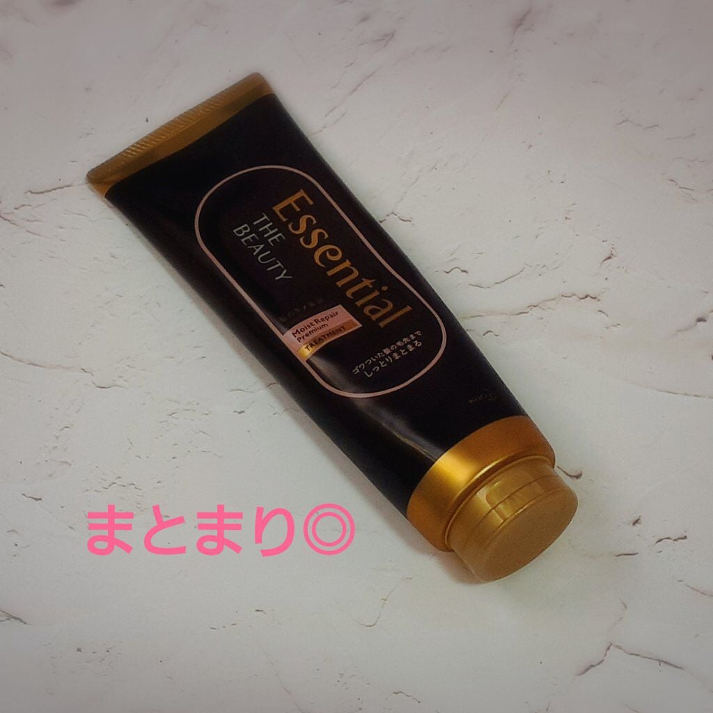 THE BEAUTY 髪のキメ美容プレミアムトリートメント<モイストリペアプレミアム>/エッセンシャル/洗い流すヘアトリートメントを使ったクチコミ(1枚目)