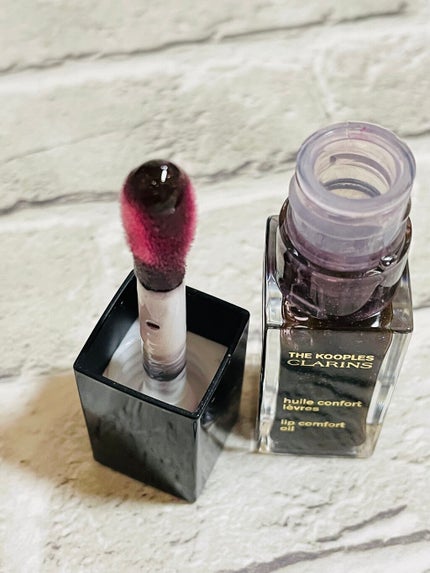コンフォート リップオイル /CLARINS/リップグロスを使ったクチコミ(2枚目)