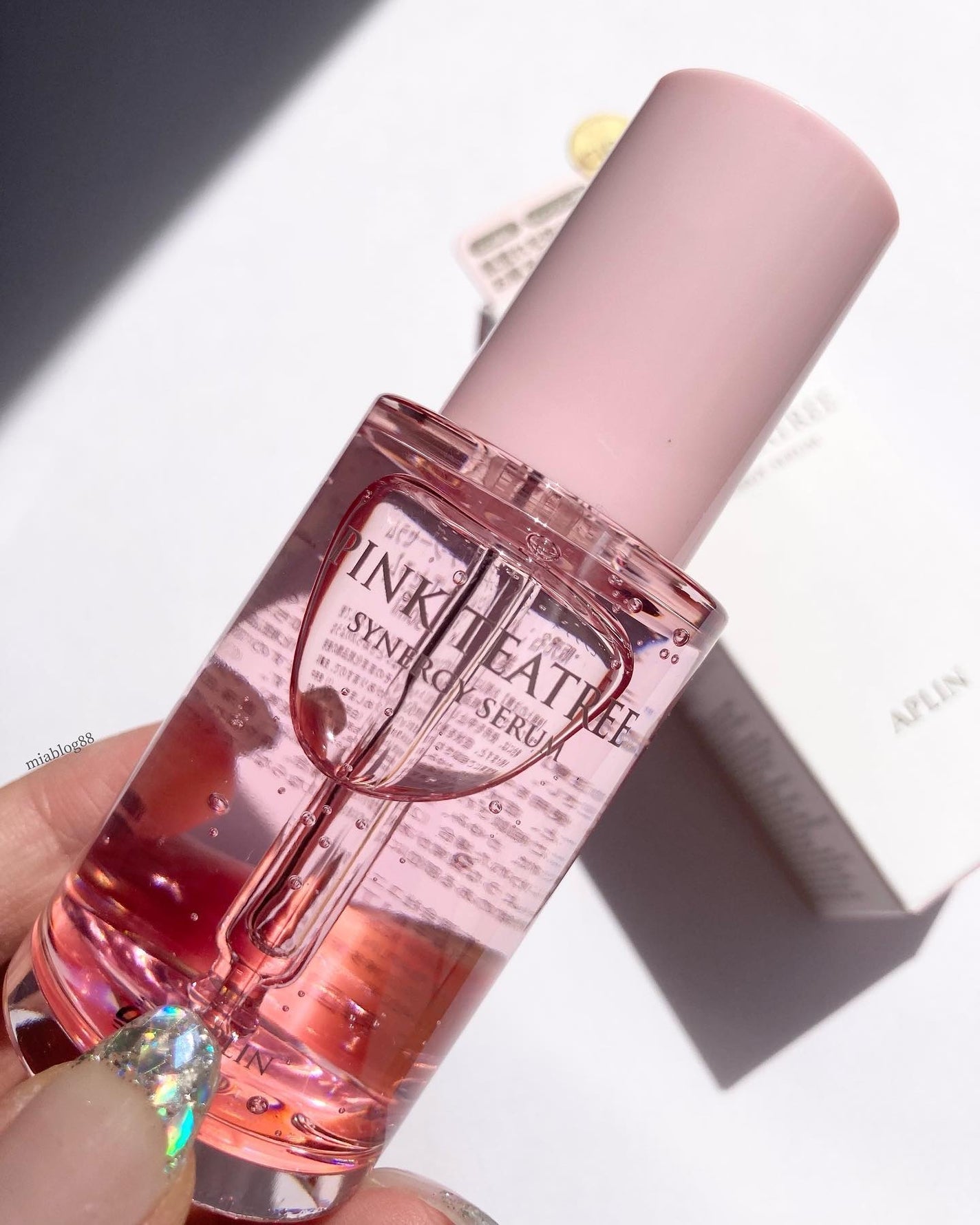 ピンクティーツリーシナジーセラム/APLIN/美容液を使ったクチコミ(2枚目)