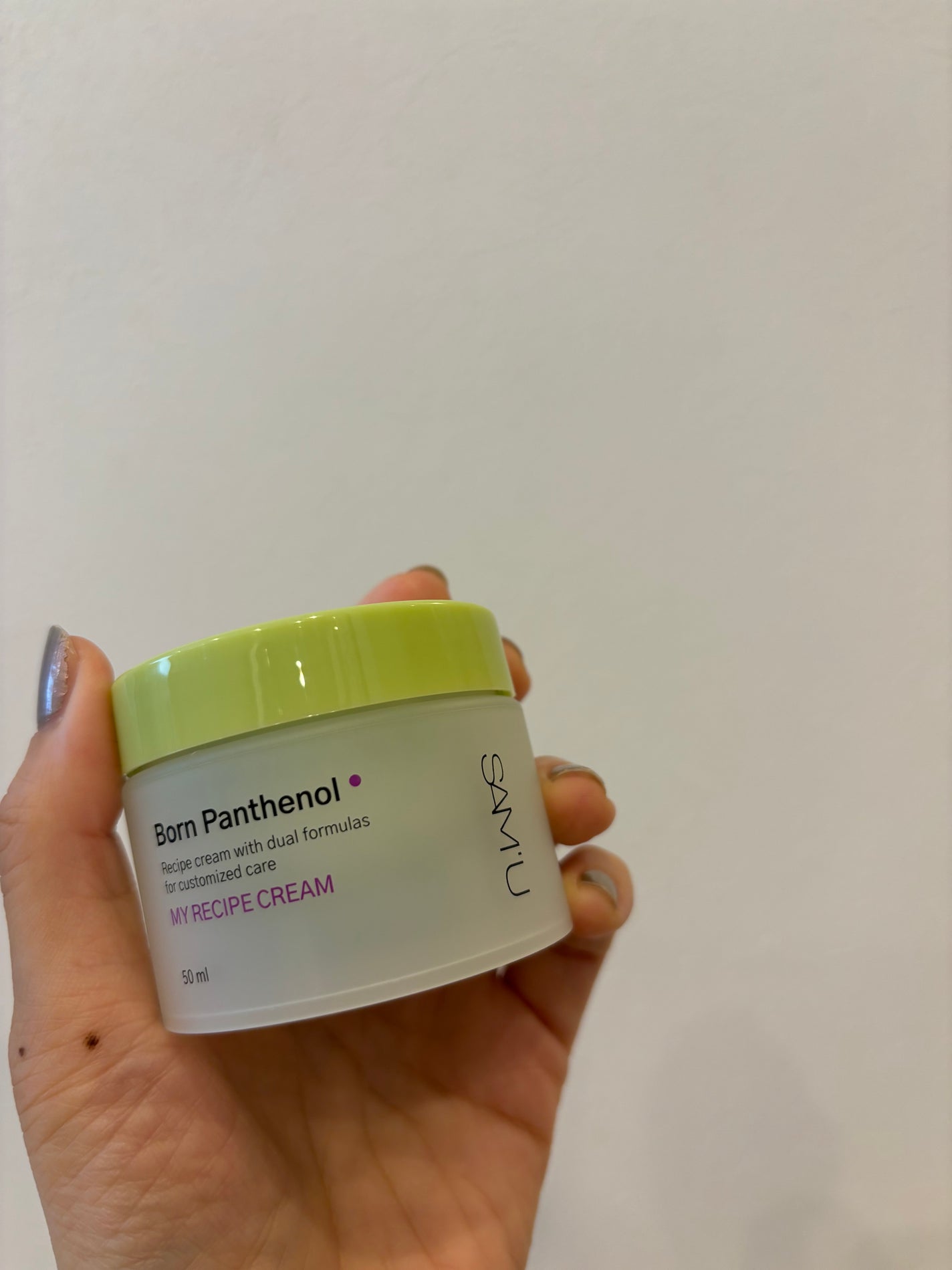 ボーンパンテノールマイレシピクリーム/SAM'U/フェイスクリームを使ったクチコミ(1枚目)