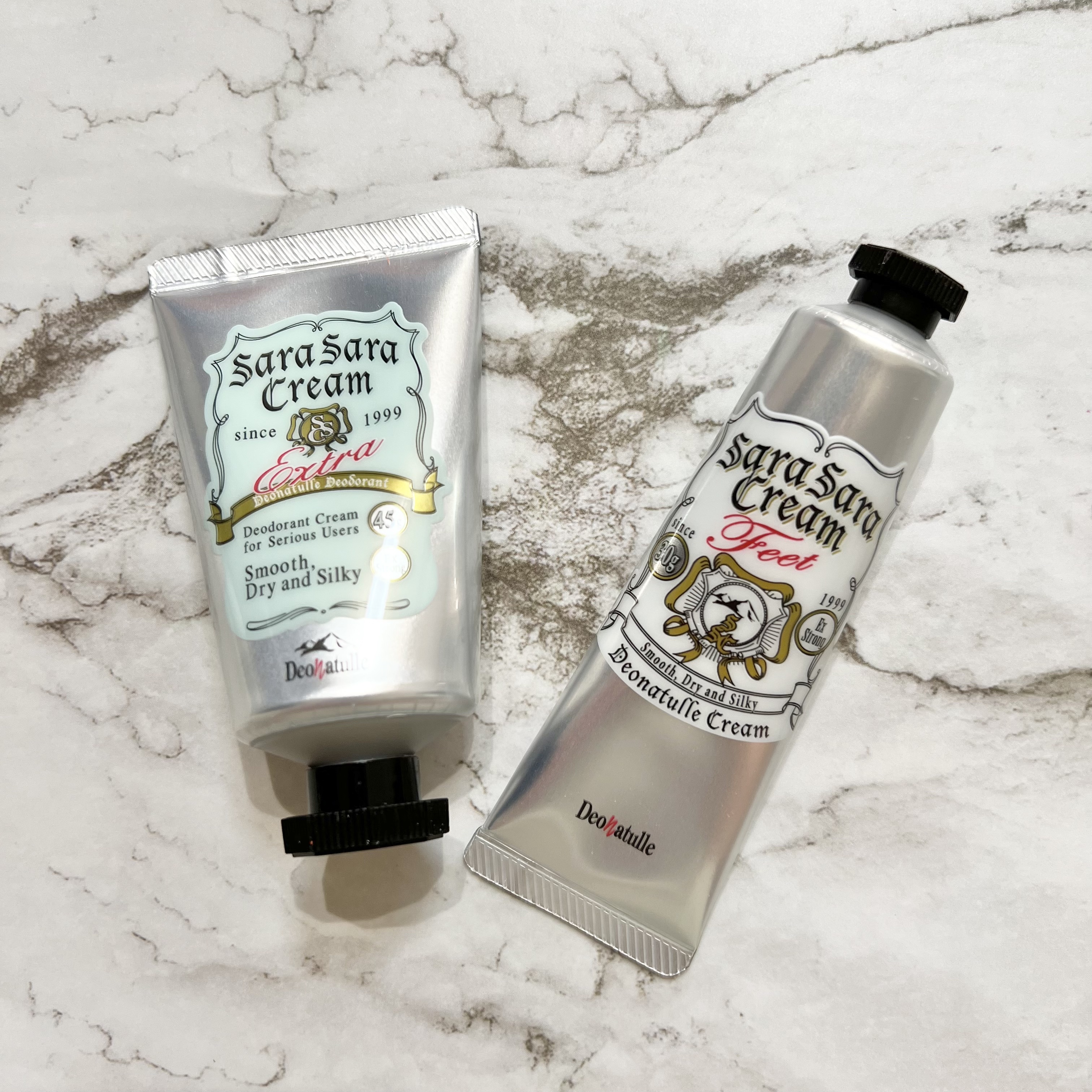 薬用足指さらさらクリーム/デオナチュレ/デオドラント・制汗剤を使ったクチコミ（1枚目）