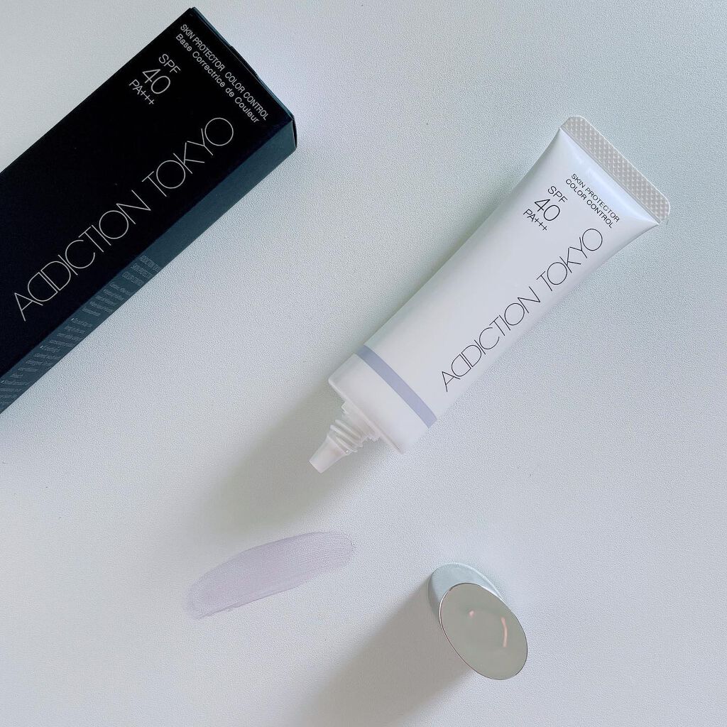 アディクション スキンプロテクター カラーコントロール SPF 40 PA+++ 001 Fair Lavender/ADDICTION/化粧下地を使ったクチコミ（1枚目）