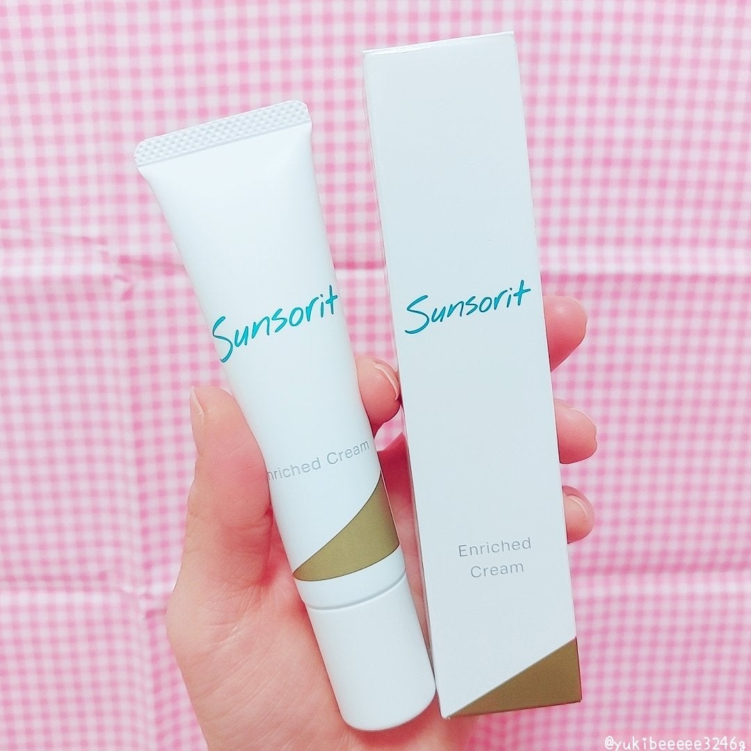エンリッチドクリーム/サンソリット/フェイスクリームを使ったクチコミ(3枚目)