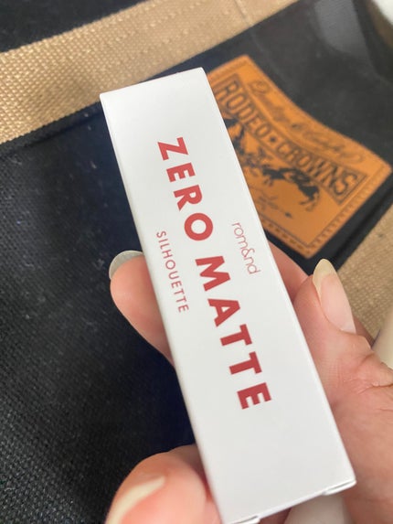 ゼロマットリップスティック/rom&nd/口紅を使ったクチコミ(1枚目)