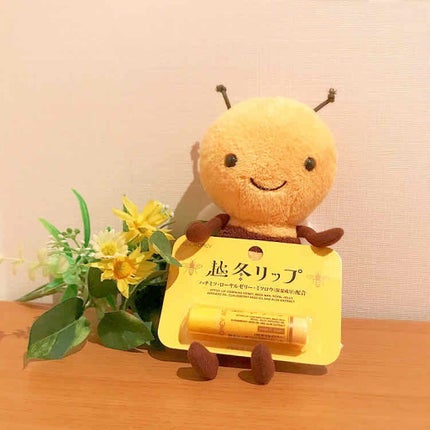 越冬リップ/ビーハニー/リップクリームを使ったクチコミ(1枚目)