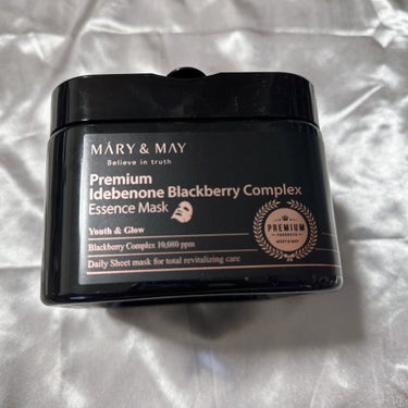 MARY&MAY
プレミアムイデベノンブラックベリーコンプレックスアンプルマスク
#PR

竹炭配合のシートマスク🎶
密着して肌の老廃物を吸着☝️

エッセンスをたっぷりと含むプレミアム多孔性ナノシート