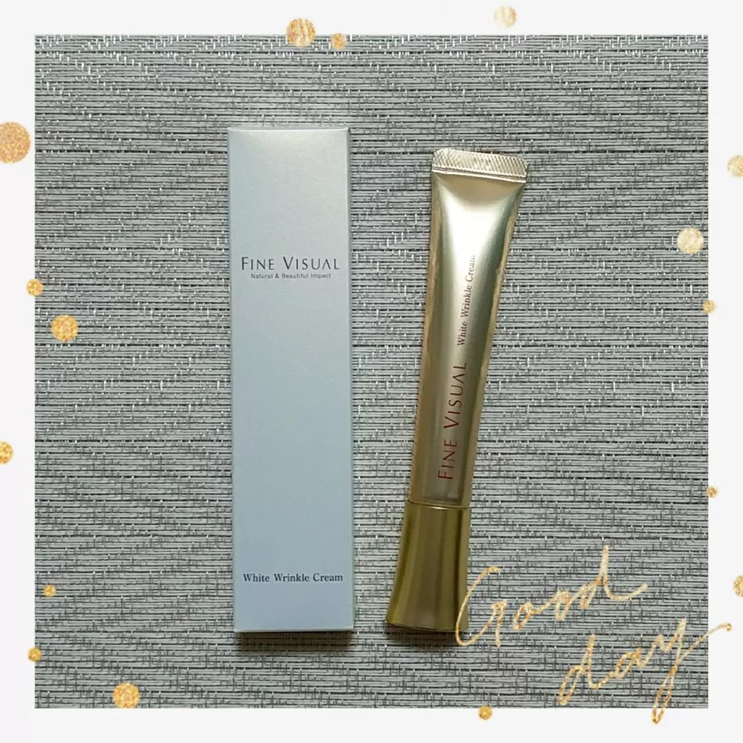 ファインビジュアル ホワイトリンクルクリーム /フェヴリナ/フェイスクリームを使ったクチコミ（2枚目）