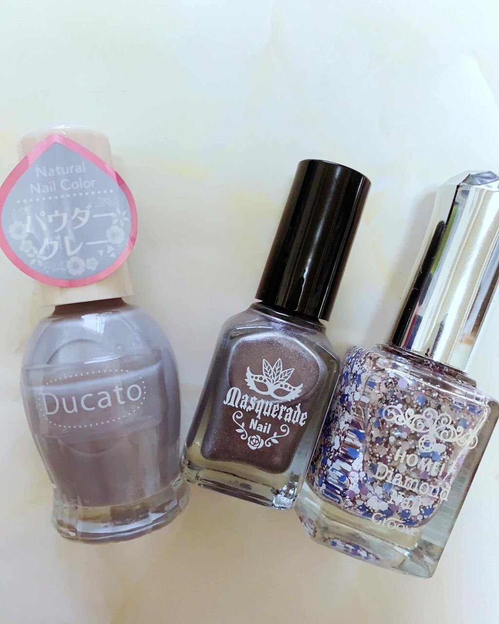 ダイヤモンドネイルポリッシュ/HOMEI/マニキュアを使ったクチコミ(2枚目)