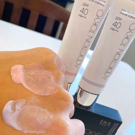 アディクション スキンプロテクター カラーコントロール SPF 40 PA+++/ADDICTION/化粧下地を使ったクチコミ(1枚目)