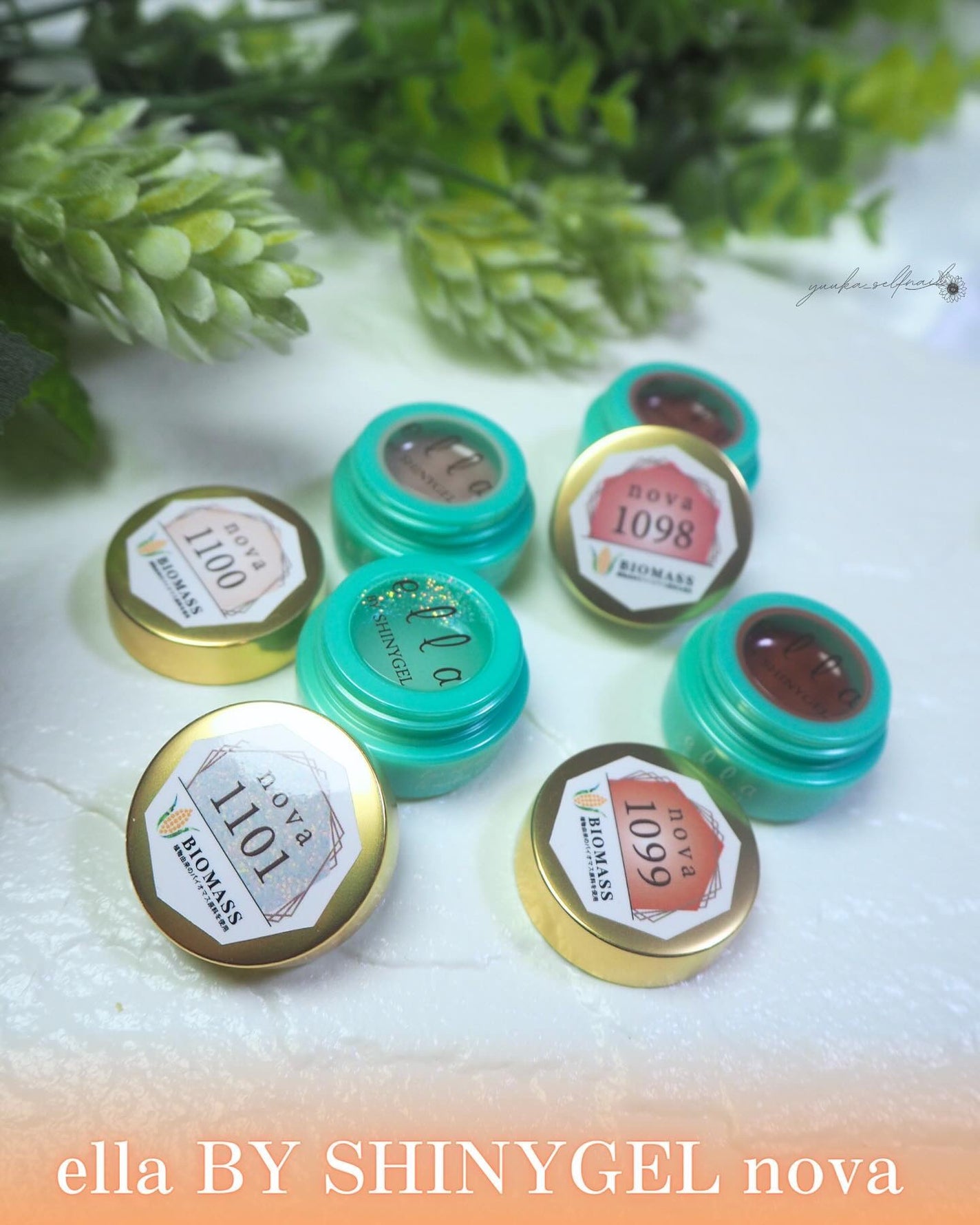 ゆうか🌻LIPSパートナー on LIPS 「春カラーで簡単アート Shinygel(@shinygel)ブ..」(2枚目)