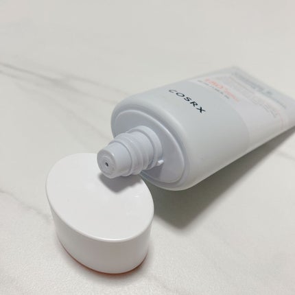 ビタミンEバイタライジングUVクリーム SFP50+/COSRX/日焼け止めクリームを使ったクチコミ(2枚目)