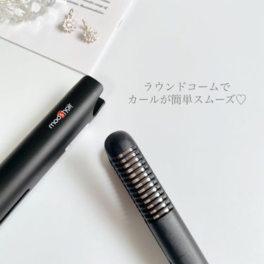 スタイリッシュ モバイルヘアアイロンプラス MHS-1240-K/mod's hair/ストレートアイロンを使ったクチコミ（3枚目）