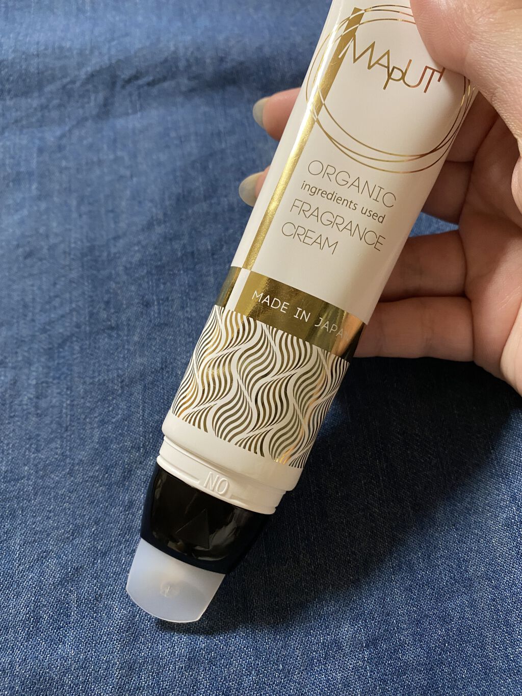 オーガニックフレグランスバストクリーム/MAPUTI/バストケア・ヒップケアを使ったクチコミ（1枚目）