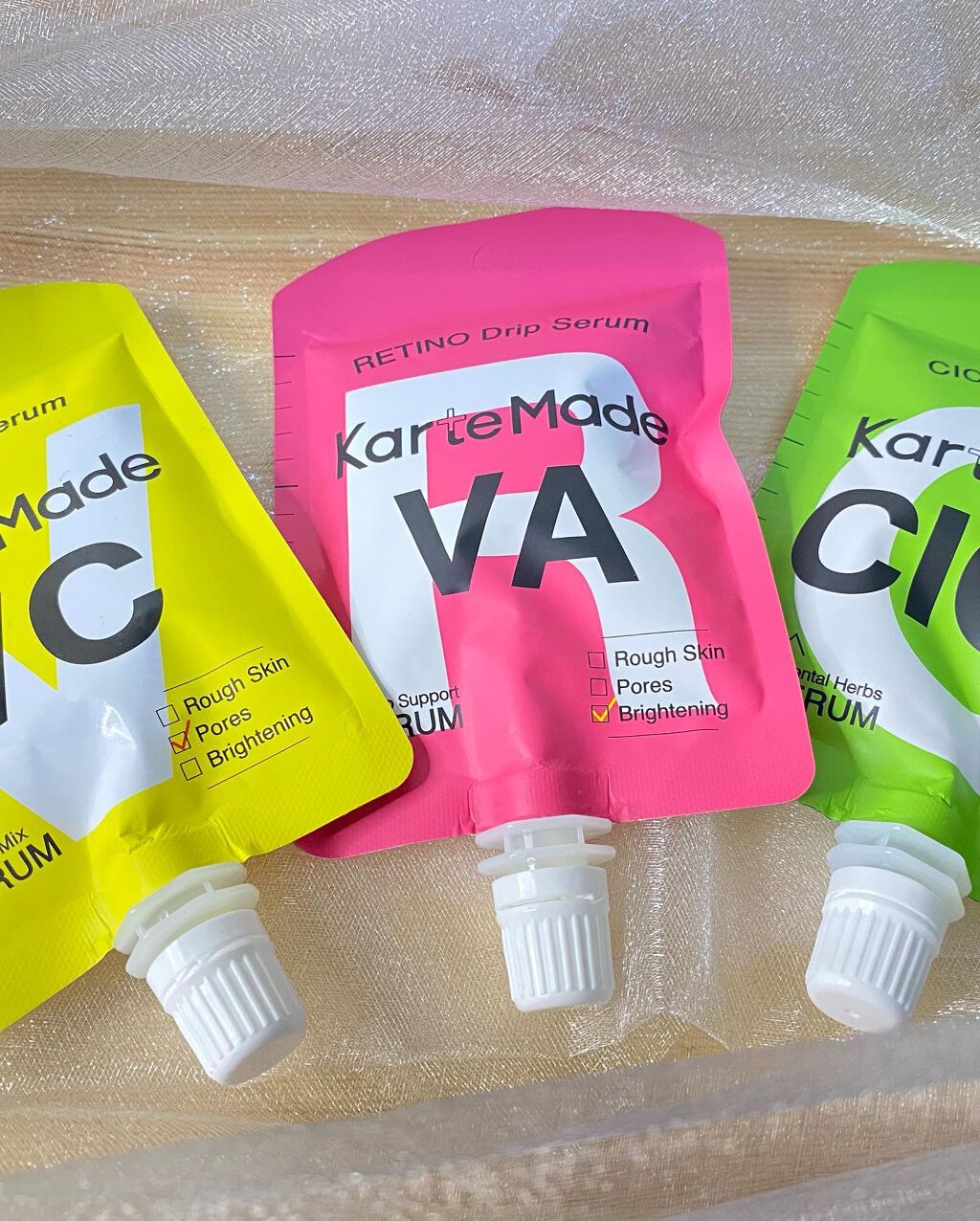 シカドリップセラム /KarteMade /美容液を使ったクチコミ（1枚目）