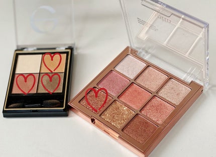 リアルクローズシャドウ/excel/アイシャドウパレットを使ったクチコミ(2枚目)