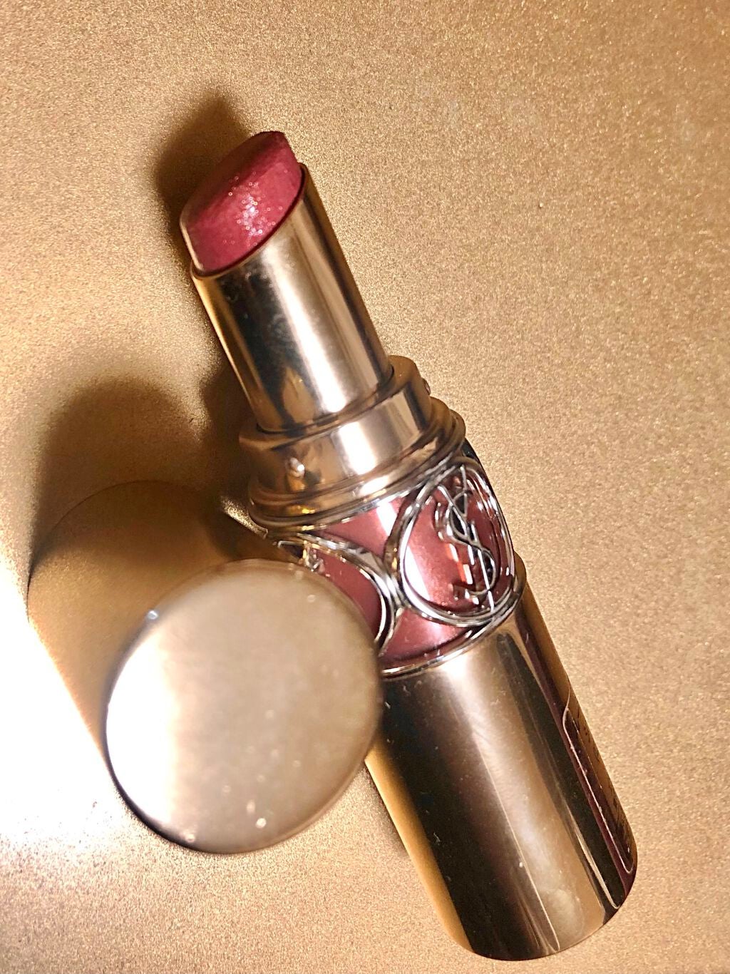 ルージュ ヴォリュプテ シャイン/YVES SAINT LAURENT BEAUTE/口紅を使ったクチコミ(5枚目)