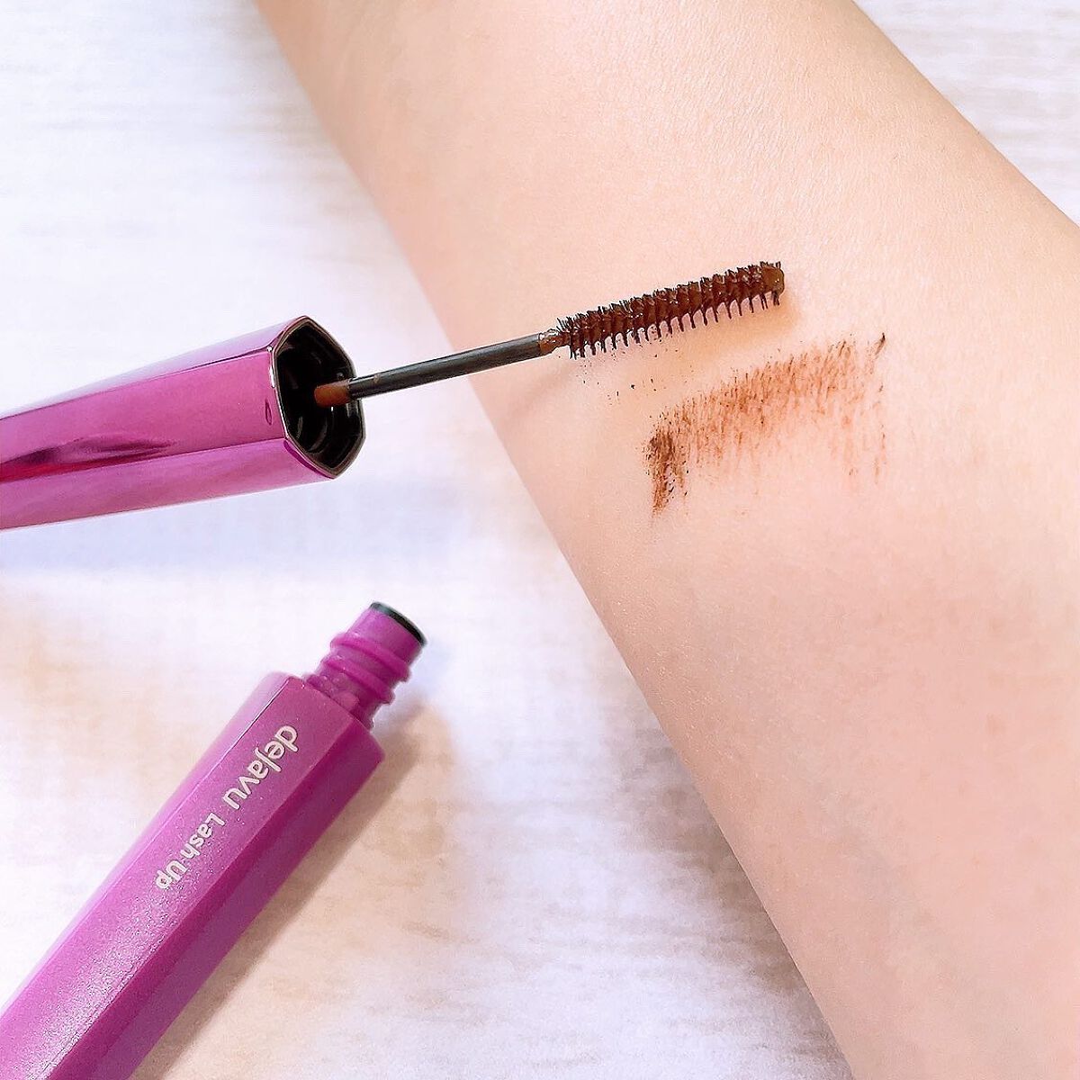 「塗るつけまつげ」自まつげ際立てタイプ/デジャヴュ/マスカラを使ったクチコミ(2枚目)