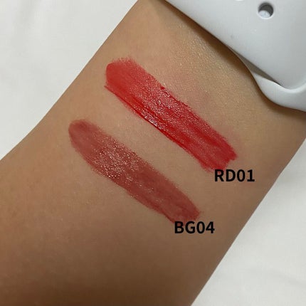 ルージュ アンリミテッド リキッド ラッカー/shu uemura/口紅を使ったクチコミ(2枚目)