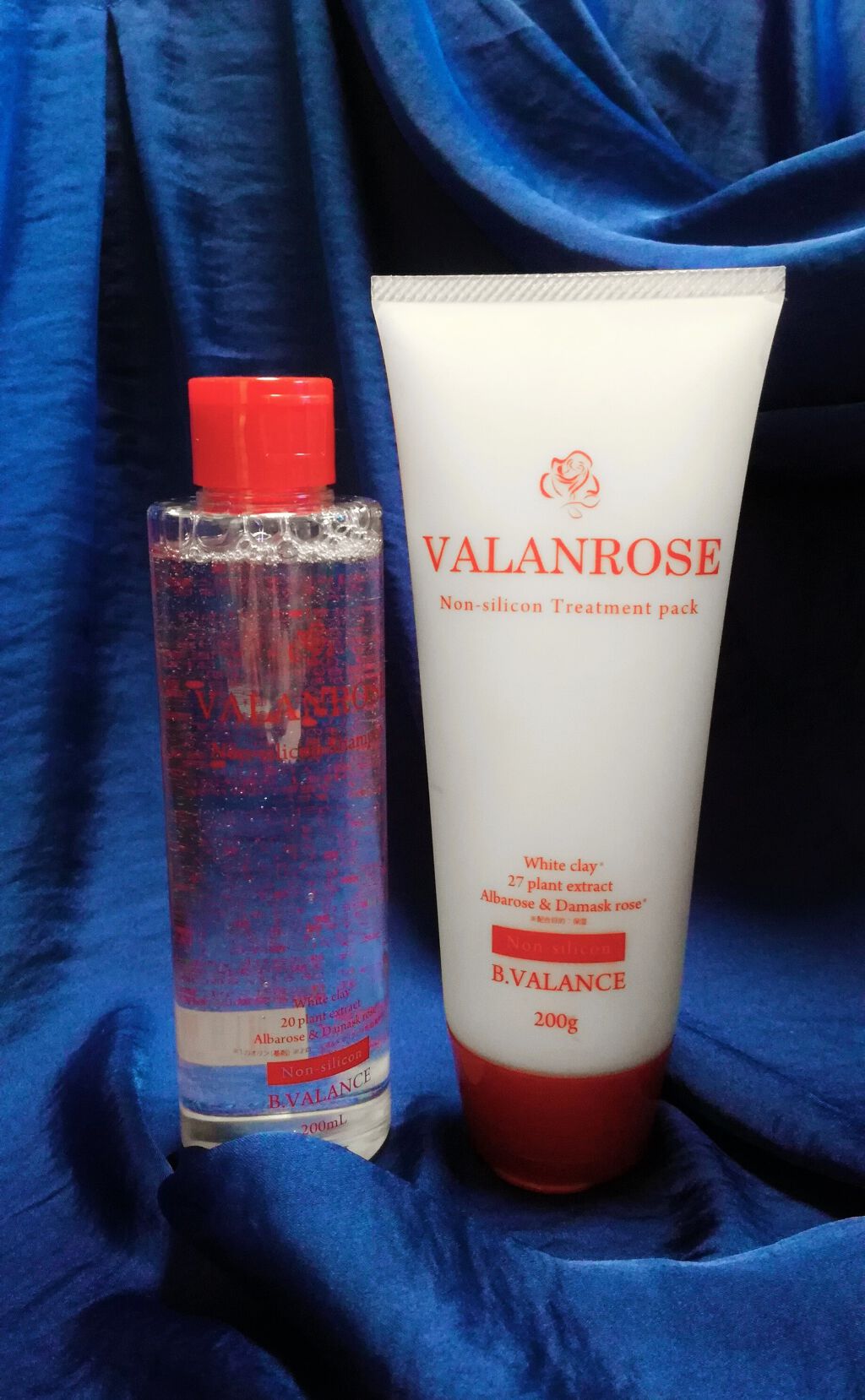 ノンシリコンシャンプー＆トリートメント/VALANROSE/市販シャンプーを使ったクチコミ（1枚目）