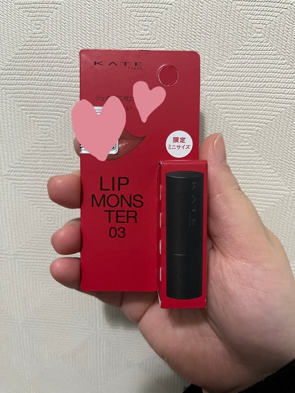 ケイト リップモンスター/KATE/口紅を使ったクチコミ(1枚目)